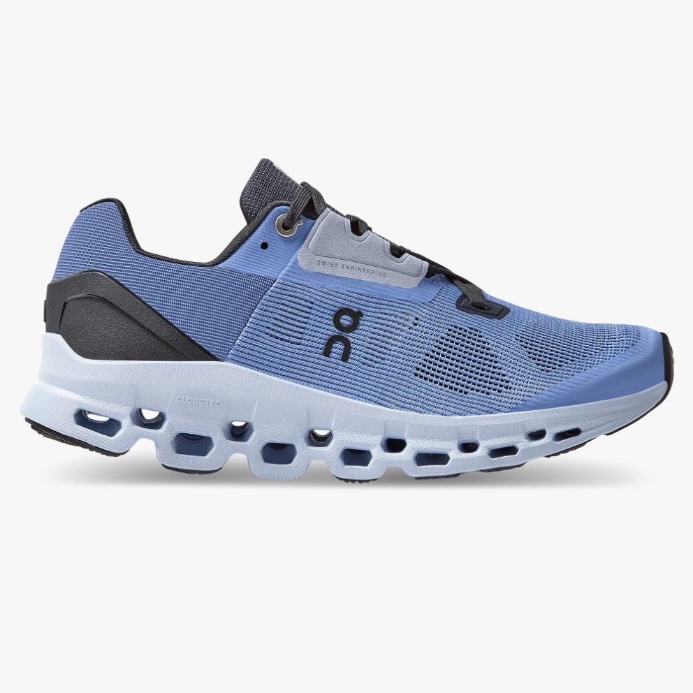 Zapatillas Running On Cloud Outlet Chile - Cloudstratus Mujer Azules